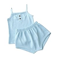 Newborn Baby Camisole Suit Tank Top And Briefs Outfits 2pc Boys And Girls Set Multi Color Optional Lace Baby