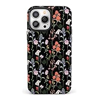 Casely iPhone 13 Pro Max Case | Compatible with MagSafe | Secret Garden | Mixed Floral Case