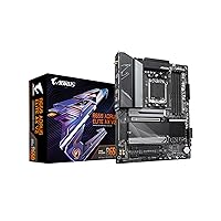 GIGABYTE B650 AORUS Elite AX V2 (AM5/ LGA 1718/ AMD/ B650/ ATX/ 5-Year Warranty/ DDR5/ Triple M.2/ PCIe 5.0/ USB 3.2 Gen2X2 Type-C/WiFi 6E/ 2.5GbE LAN/Q-Flash Plus/EZ-Latch/Motherboard)