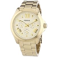 Fossil Women's AM4510 Cecile Multifunction Stainless Steel Watch - Gold-Tone