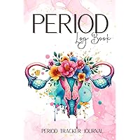 Period Tracker Journal: Menstrual cycle Log Book for young girls, teens and women | undated 4 year monthly calendar notebook