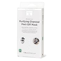 Earth Therapeutics Purifying Charcoal Peel Off Mask - 5 Pack