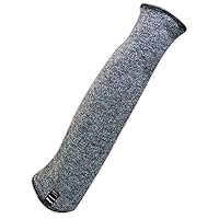 CutMaster Aramax ANSI Level 3 Knit Sleeve with Thumb Slot, 1 Sleeve, 14” Long, Black