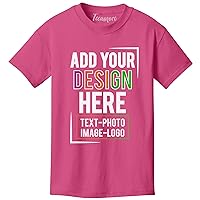 Custom T Shirts for Youth Add Your Text Design Own Image Photo Personalized Kids T Shirt