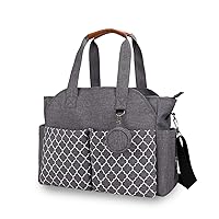 Diaper Bag Tote with Changing Station Upgrade Multi-Function Baby Bag with Adjustable Shoulder Strap