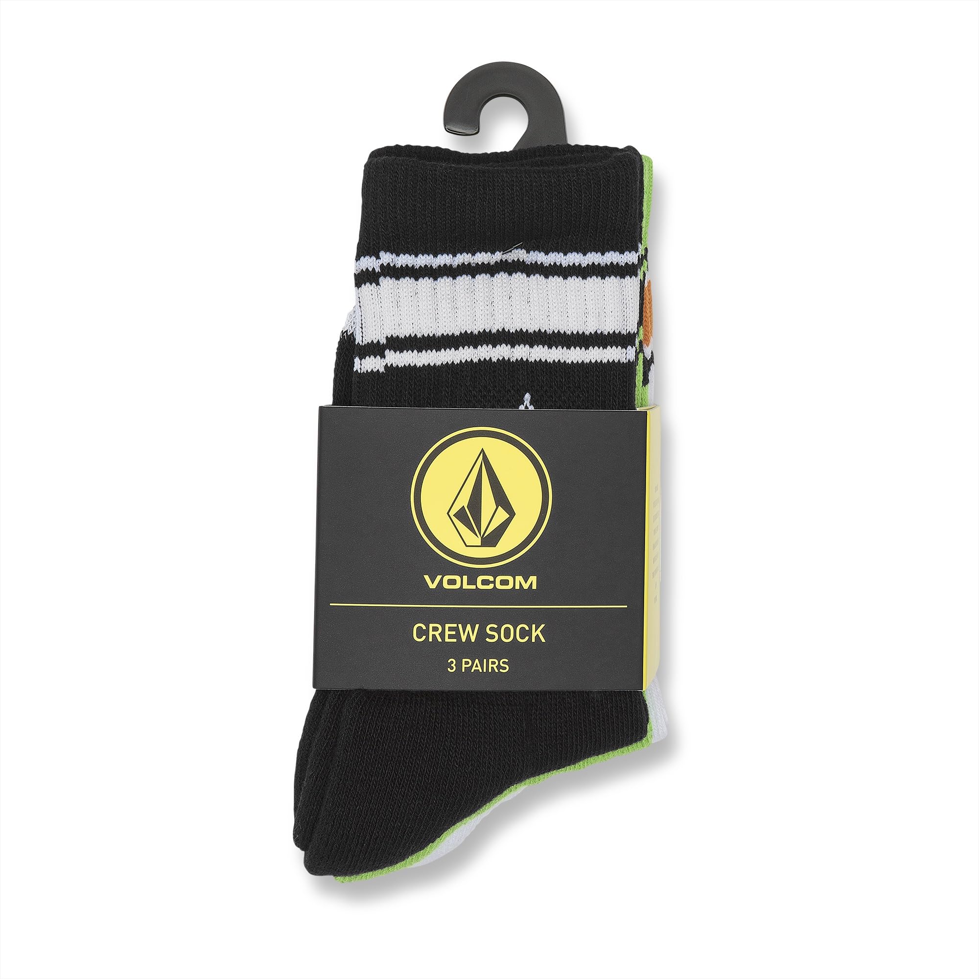 Volcom Boys Full Stone Sock Multipack Multi 3 Pack