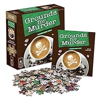 BePuzzled | Unravel the Mystery, Grounds for Murder - Classic Mystery Jigsaw Puzzle for Thrill-Seekers and Puzzle Enthusiasts!