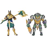 2-Pack, Official Nasus and Renekton Collectible Figures, Over 7-Inches with 2 Accessories, The Champion Collection, Collector Grade, Ages 14 and Up