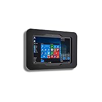 TABcare Security Anti-Theft Acrylic Case for MS Surface Go 1 2 3 as Kiosk, POS, Store, Show Display. Configured as VESA, Wall Mount, Desktop Stand (Black, Wall Mount)