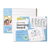 Dry Erase Learning Sheets 3/4