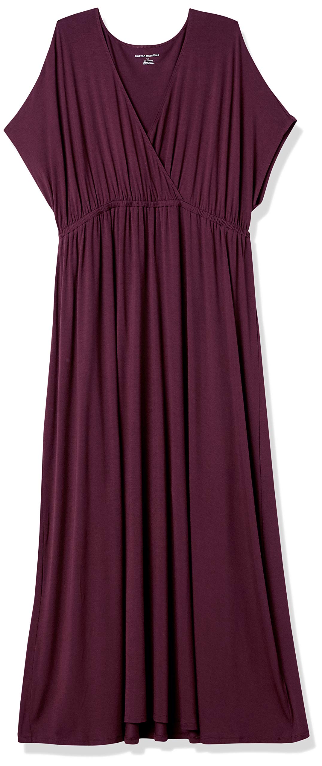 Amazon Essentials Women's Waisted Maxi Dress (Available in Plus Size)