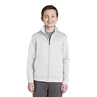 Sport Tek Boy's Fleece Full-Zip Jacket