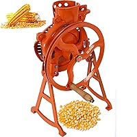 Corn Sheller Hand Crank Corn Thresher Tool Quick Corn Cob Stripper Tool for Farms and Families