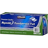 Kirkland Signature Reynolds Foodservice Foil Sheets 500 Kirkland Signature Reynolds Foodservice Foil Sheets 500