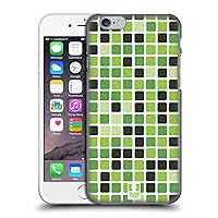 Green Mosaic Tiles Hard Back Case Compatible with Apple iPhone 6 / iPhone 6s