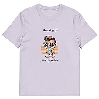 Googi Cool Duck in Sunglasses Beach Party Fun Eco-Friendly Organic Cotton Graphic T-Shirt