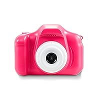 Vivitar Kidzcam Camera - Christmas, Birthday Gifts for Boys and Girls, 12 MP HD Camera and Digital Video Recording, Kids Digital Camera Toys for Kids 5 and Up Pink