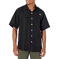 Men's Mossy Oak Short Sleeve Button Down Fishing Shirt