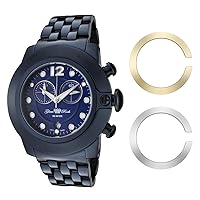 Women's GR32161 SoBe Chronograph Blue Dial Blue Ion-Plated Stainless Steel Watch
