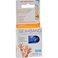 Sea Band Child Wrist Band Color Varies (Pack of 2)