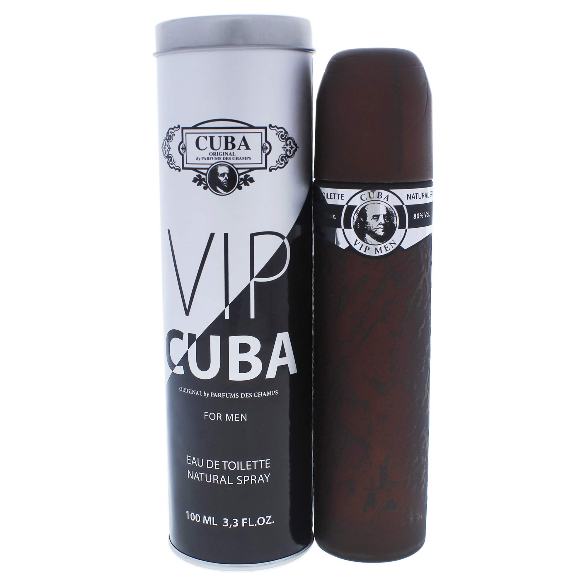 Cuba Edt Spray for Men, Vip, 3.3 Oz, I0087279