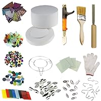 Extra Large Microwave Kiln Kit 15 Piece Set for DIY Jewelry Making Tools