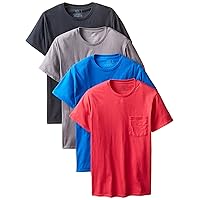 Fruit of the Loom Mens Crewneck T-Shirts, Assorted