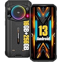 Ulefone Armor 21 Android 13 Unlocked Rugged Phone, 122dB Loudest Speaker, MTK G99 16GB + 256GB Outdoor Rugged Smartphone,64MP Main Cam + 24MP Night Vision Cam, 6.58