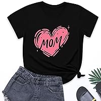 Spring Mother's Day Short Sleeve Work-Out Tee Shirt Lady Lounge Cropped Breathable Round Neck Tee Womens Black S