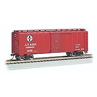 Bachmann Trains - 40' STEAM ERA Box CAR - Santa FE #136023 - HO Scale