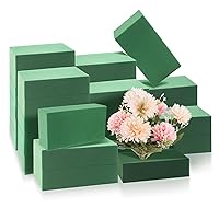 Prashent 35Pcs Floral Foam Blocks,Green Wet Dry Flower Foam Plant Foam for Fresh & Artificial Flower Arrangements DIY Craft 5.5”L x 3.1”W x 1.7”H