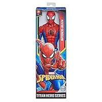 Marvel E7333 Spider-Man Titan Hero Series Spider-Man Action Figure, 12 Inch (30 cm), Superhero Action Figure, Ages 4 and Up