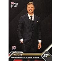 2023 Topps Now Draft Football #D-3 Will Levis Rookie Card - 1st Official Topps RC!