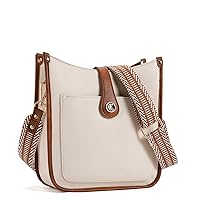 CLUCI Crossbody Bags For Women Trendy Vegan Leather Purses For Women Shoulder Bag with Two Strap