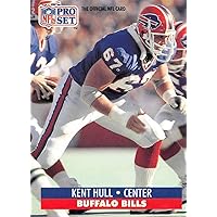 1991 Pro Set #76 Kent Hull NM Near Mint Bills