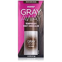 Gray Away Temporary Root Concealer, Black/Dark Brown 1.5 oz.