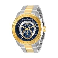 Invicta Men's S1 Rally Quartz Watch with Stainless Steel Strap, Two Tone, 26 (Model: 30570)