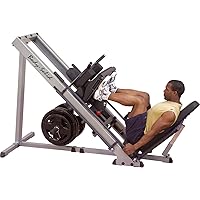 Body-Solid Leg Press/Hack Squat Machine (GLPH1100) - Powerful, Comfortable, and Safe for Building an Explosive Lower Body, Home Gym Equipment
