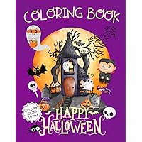 Coloring Book: Happy Halloween (Portuguese Edition) Coloring Book: Happy Halloween (Portuguese Edition) Paperback