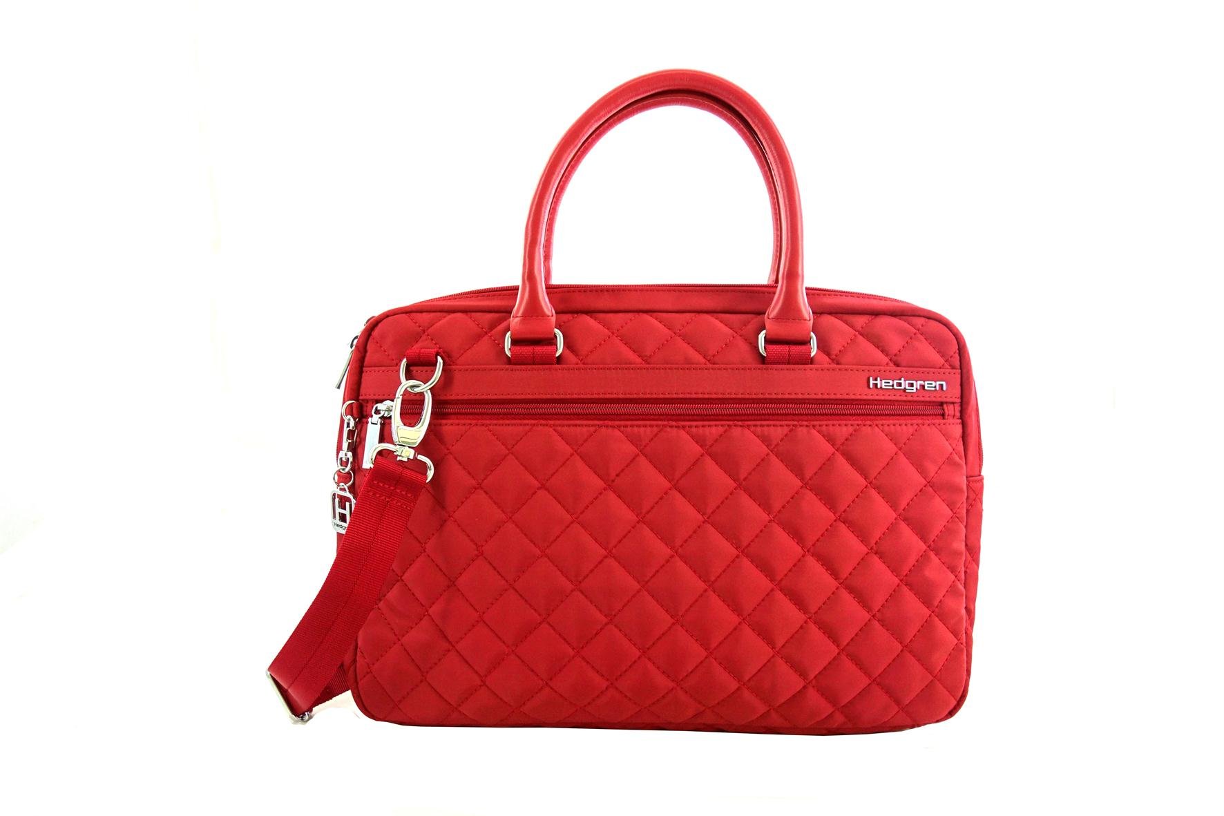 Hedgren Bella Attache Handbag, Business Tote Bag with Removable Shoulder Strap, 10