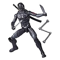 G. I. Joe Snake Eyes: G.I. Joe Origins Snakes Eyes Action Figure Collectible Toy with Fun Action Feature and Accessories, Toys for Kids Ages 4 and Up