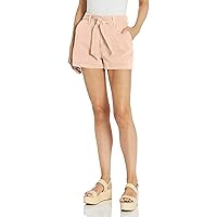 PAIGE Women's Anessa Shorts with Pleated Waistband