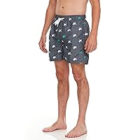 Men's Havana Swim Trunks (Regular & Extended Sizes)