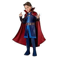 Marvel Doctor Strange Official Youth Costume - Tunic and Pants plus Padded Detachable Cape
