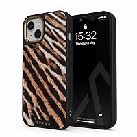 BURGA Elite Phone Case Compatible with iPhone 14 Plus - Wildcat Savage Fur Cheetha - Cute But Tough with CloudGuard 2-in-1 Defense System - iPhone 14 Plus Protective Scratch-Resistant Hard Case