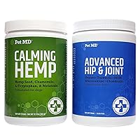 Pet MD Calming Chews + Advanced Hip & Joint
