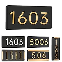 Custom House Numbers for Outside Address Marker Acrylic Address Sign for Outside Number Address Plaque Horizontal or Vertical Address Sign | gift for new home