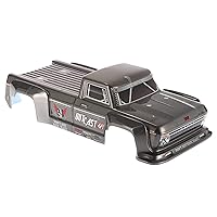 ARRMA 1/8 Painted Body, Black: Outcast, ARAC3313