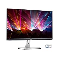 Dell S2421HN 24 Inch Full HD 1080p (1920 x 1080) 75Hz IPS Ultra-Thin Bezel Monitor 2 x HDMI Ports, Audio Line Out, Adaptive AMD FreeSync, Silver