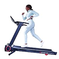 Treadmill - Smart Foldable | 300 Lb Capacity | Motorized Incline | Comfortable Air Cushioning Deck | Elevate Home Workouts | Easy Storage | USB Charging Port + 30-Day Free Membership